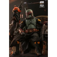 Hot Toys TMS056 1/6 Scale BOBA FETT™ (REPAINT ARMOR) AND THRONE